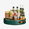 Lazy Susan Organizer Turntable for Cabinet, Rotating Condiment Organizer
