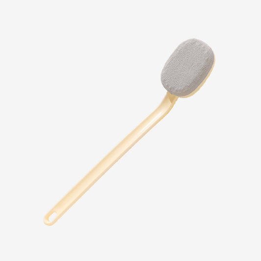 Shower Scrubber with 3 Replaceable Abrasive Grit Sizes
