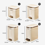 Retro trash can, Pedal bin / Pedal trash can, Trash can / Garbage bin